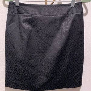 Black work skirt